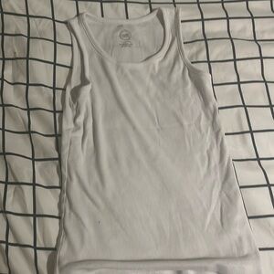 White wonder nation tank top